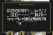 Arka Typeface, a Sans Serif Font by Bruno. (Thumbnail 3 of 6)