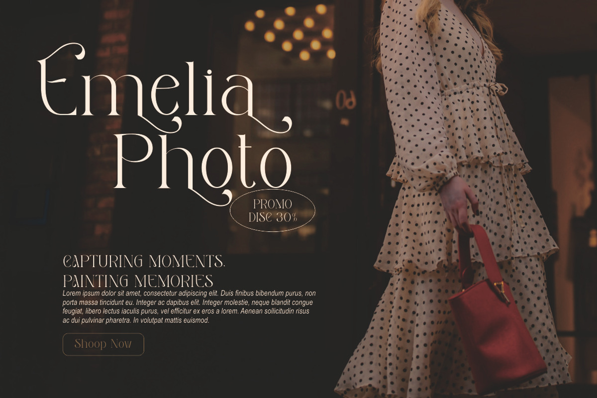 Marlia, a Serif Font by Kenrichi (Photo 7 of 12)