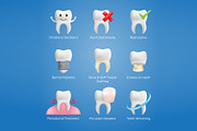 Dental Care Vector Icons set, an Emoji Icon by Rodionoff (Thumbnail 3 of 6)