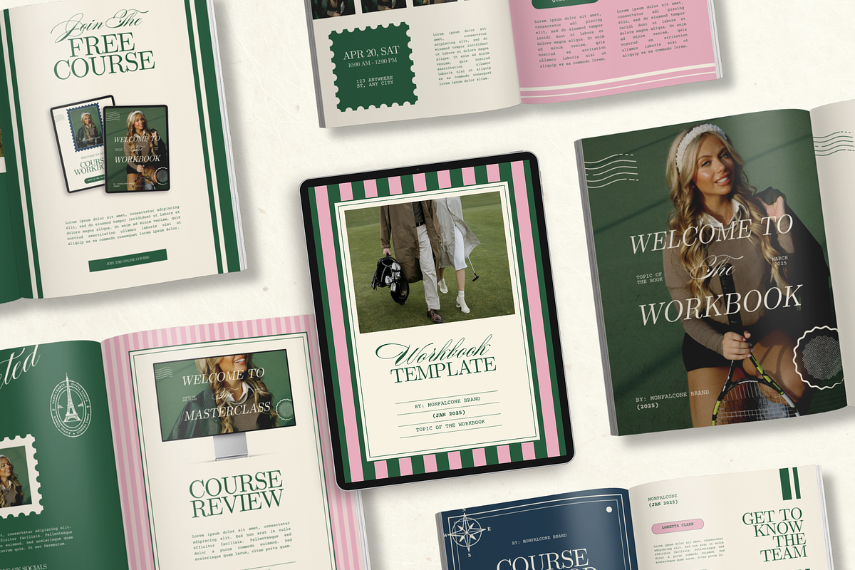 Canva Workbook Template for Coaches preview 3