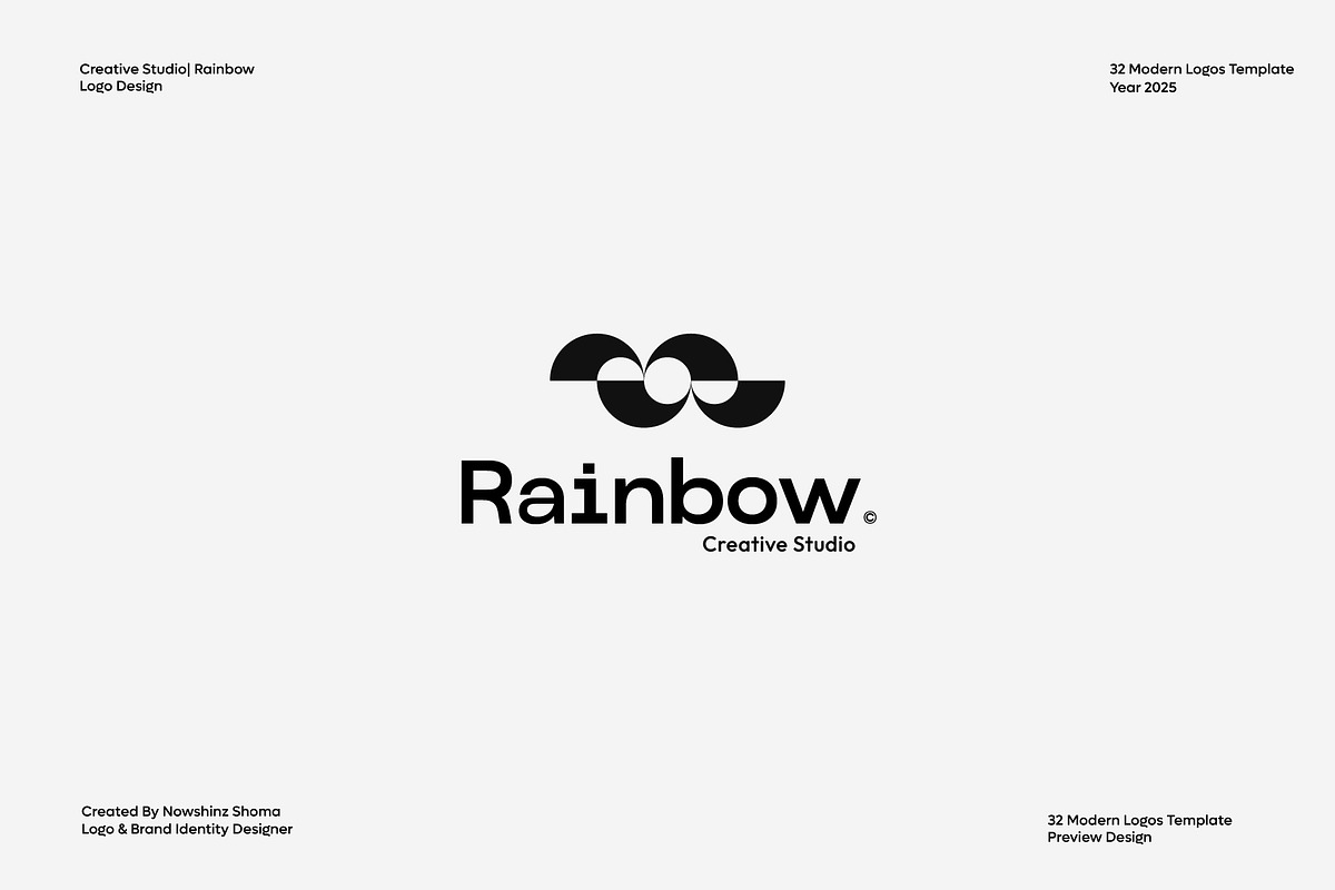 32 Modern Logo Template, a Branding & Logo Template by Nowshinz Shoma (Photo 2 of 20)