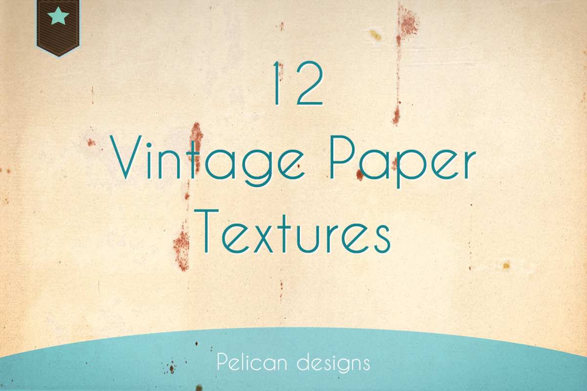 Vintage paper textures, a Texture Graphic by Pelican graphics (Photo 1 of 2)