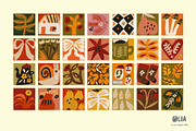 Autumn Blocks Fall Elements Clipart, a Seasonal Illustration by Olia (Thumbnail 6 of 28)