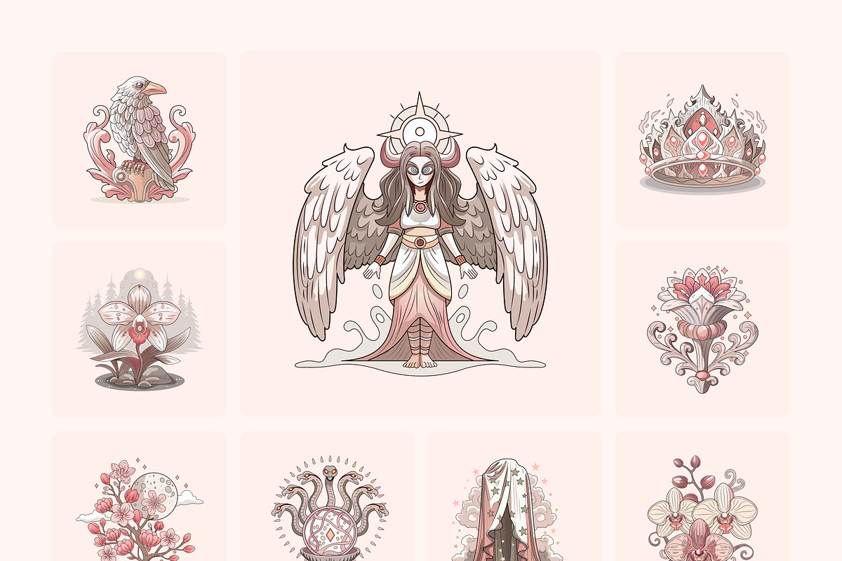Creative Vector Illustrations, a Decorative Illustration by Prosymbols (Photo 8 of 8)