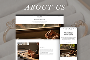 Ayuna - Luxury Jewelry Shopify Theme, a Shopify Template by AtelierDuVow (Thumbnail 5 of 10)