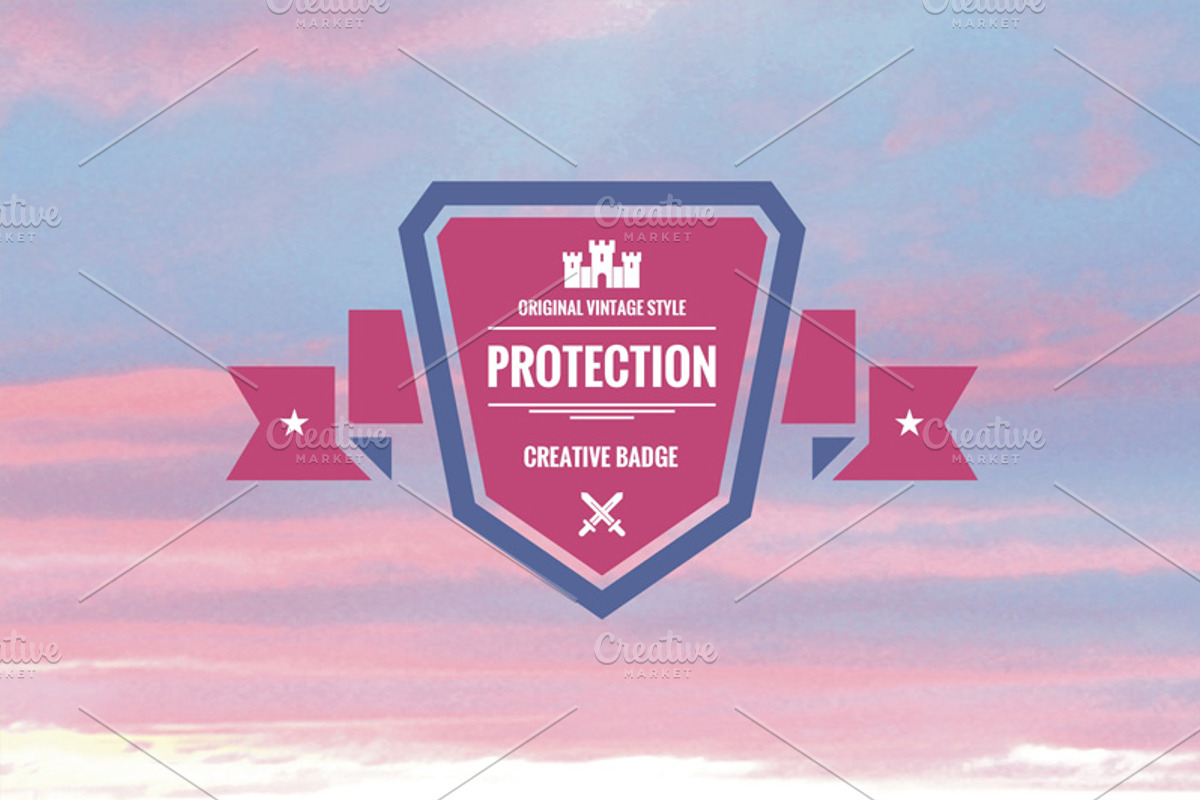 5 Vector Geometric Badges preview 4