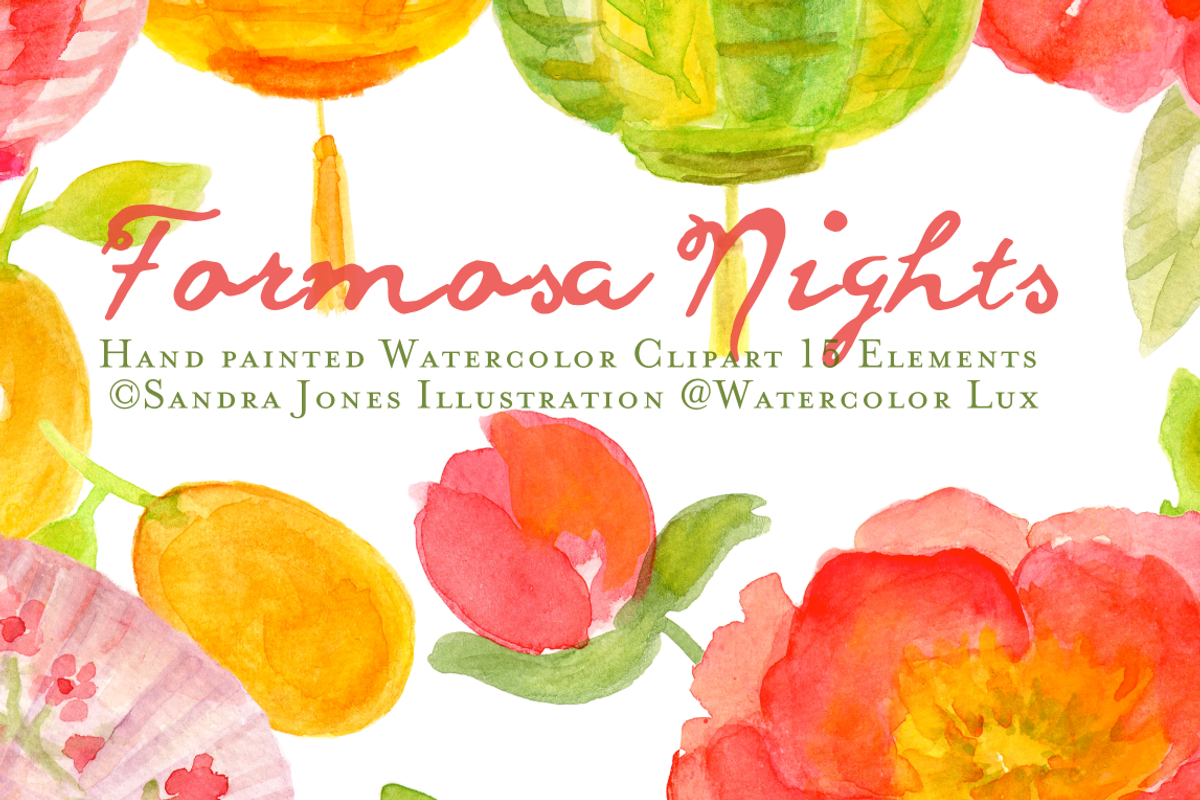Watercolor Garden Party, an Illustration by Sandra Jones Art (Photo 4 of 4)