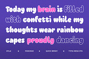 Quick Brisky - Bubble Graffiti Font, a Font by Typia Nesia (Thumbnail 4 of 13)