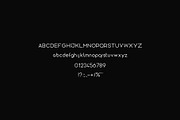 solar - a minimalistic font design, a Sans Serif Font by matteomueller (Thumbnail 7 of 7)