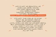 Blickmitel Handwritten Font, a Handwritten Font by 24Design Studios (Thumbnail 2 of 7)
