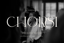 Chorsi Ligature Serif Font