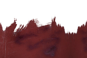 Abstract wide stripe of dark burgundy paint with textured brush, a Background Photo by ndanko
