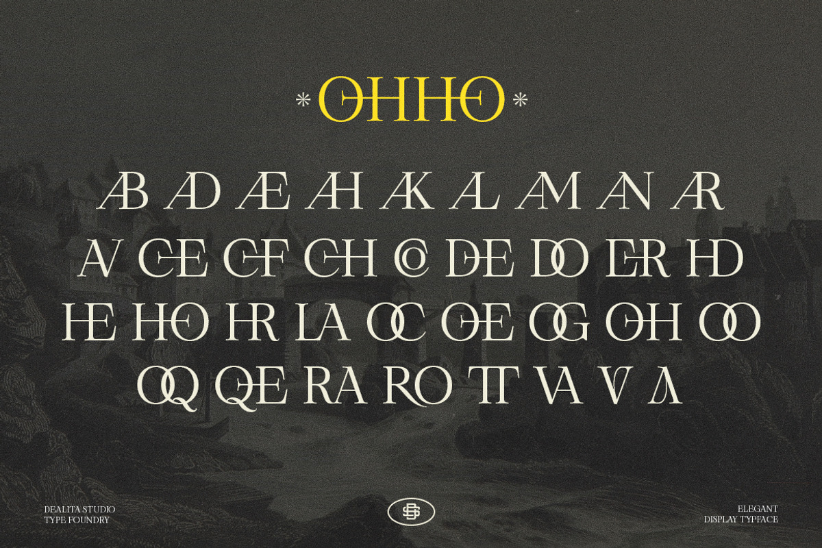 OHHO - Modern Fashion Serif, a Serif Font by dealitastudio (Photo 8 of 9)