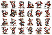 Quirky Snowman Boy Clipart, an Illustration by Libby Wishes (Thumbnail 6 of 6)