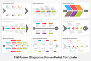 Fishbone diagram PowerPoint template, a Presentation Template by GraphicStan (Thumbnail 4 of 5)