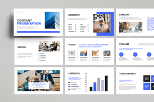 Corporate Company Presentation, a Presentation Template by MightyDesign