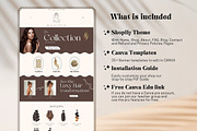 Hair Extensions Shopify Templates, a Shopify Template by DaisyStudio (Thumbnail 2 of 9)