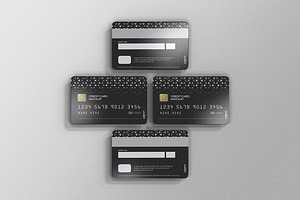 Credit Card Mockup, a Print Template by PrexTheme