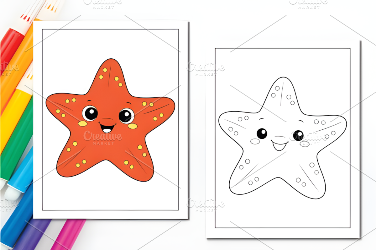 Cute Animals Coloring Pages for Kids, an Animal Illustration by Ink Gallery (Photo 4 of 8)