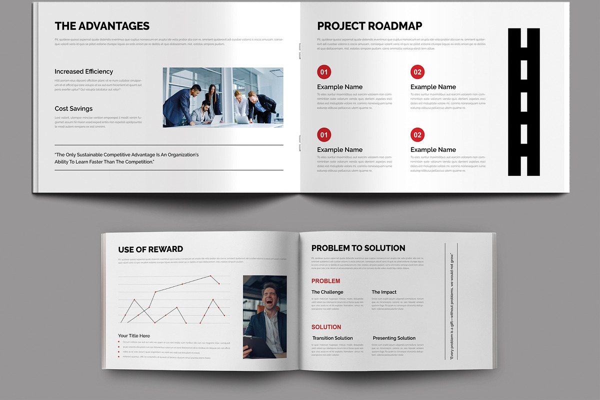 White Paper Design Layout preview 5