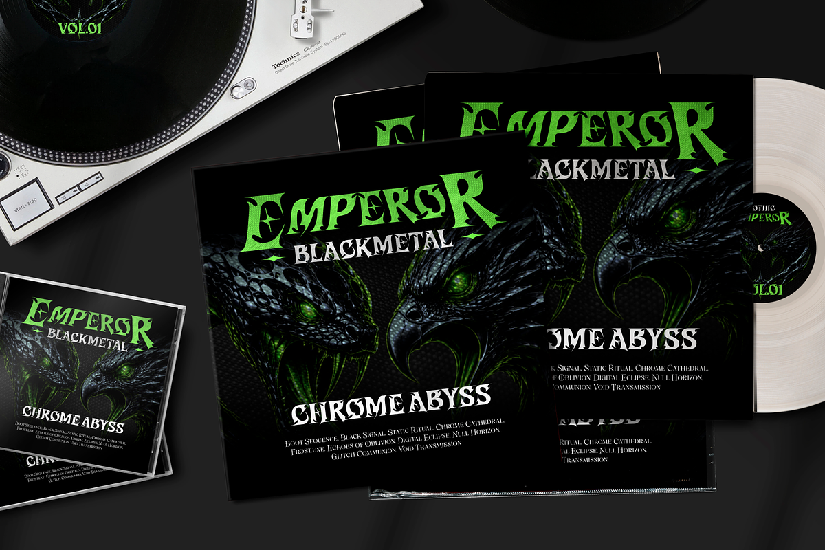 Welltorn - Y2K Black Metal Game Font, a Blackletter Font by Typia Nesia (Photo 8 of 12)