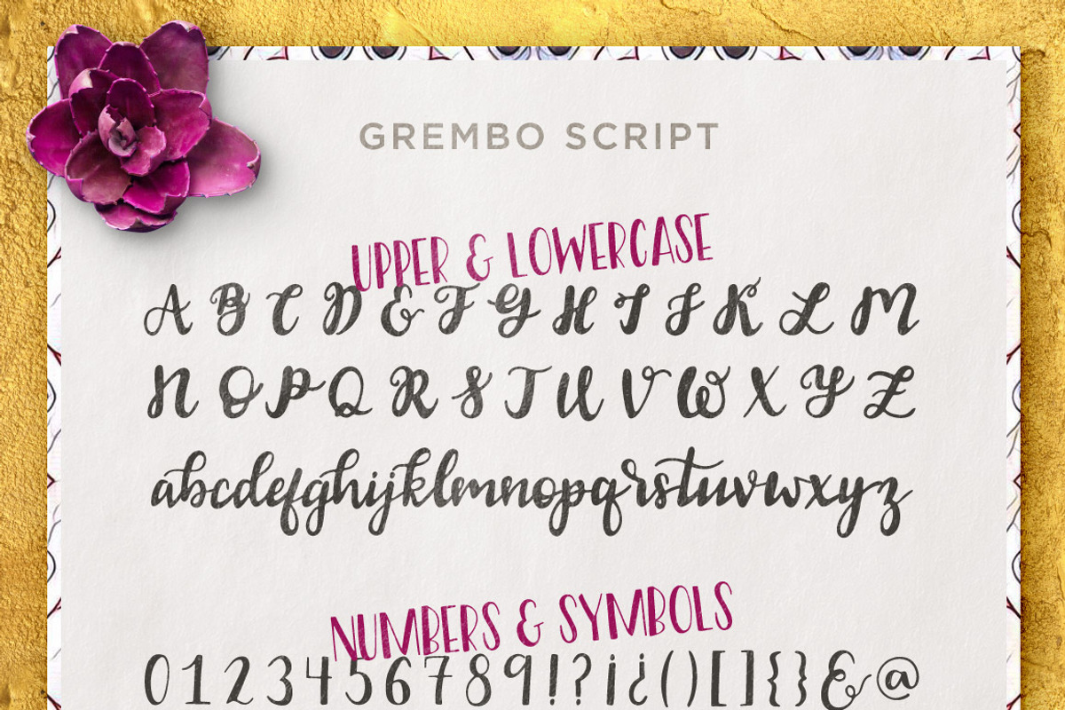 Grembo Font Duo, a Script Font by Design Panoply (Photo 3 of 8)