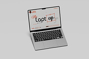 High Quality Laptop Mockup, a Mac Mockup by Ataku Design (Thumbnail 5 of 11)