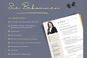 Bewerbungsvorlagen Word Lebenslauf, a Resume Template by Climbwithelevator (Thumbnail 8 of 10)