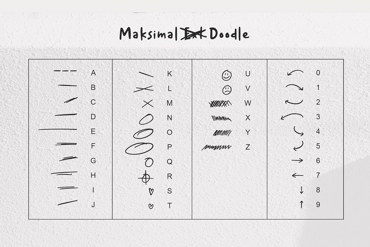 Maksimal Handwritten Font, a Sans Serif Font by Weape Studio (Photo 10 of 11)