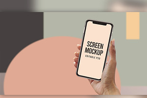 Phone Screen Mockup