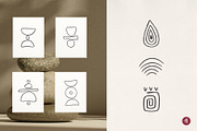 Ikigai Mindful Line Art Set, an Object Illustration by Alena Koval (Thumbnail 12 of 16)