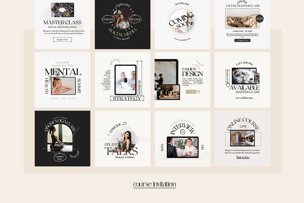 Instagram Creator for Coaches CANVA, a Social Media Template by goodesign (Photo 13 of 29)