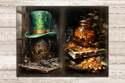 St Patricks Day Junk Journal Pages, a Seasonal Illustration by GlamArtZhanna (Thumbnail 6 of 10)