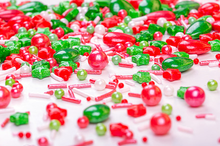 christmas candy background