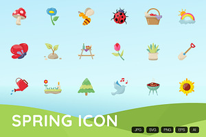 18 Spring Icon