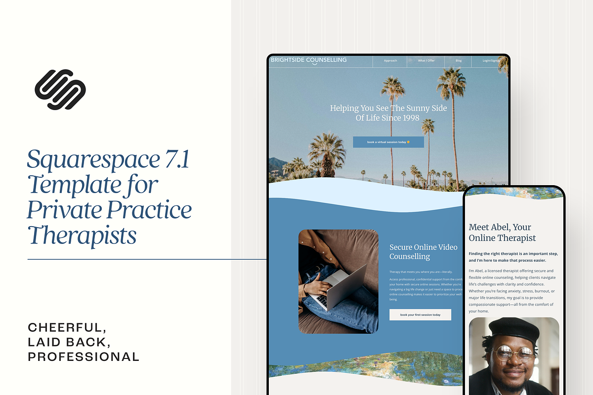 Website Template for Therapists
