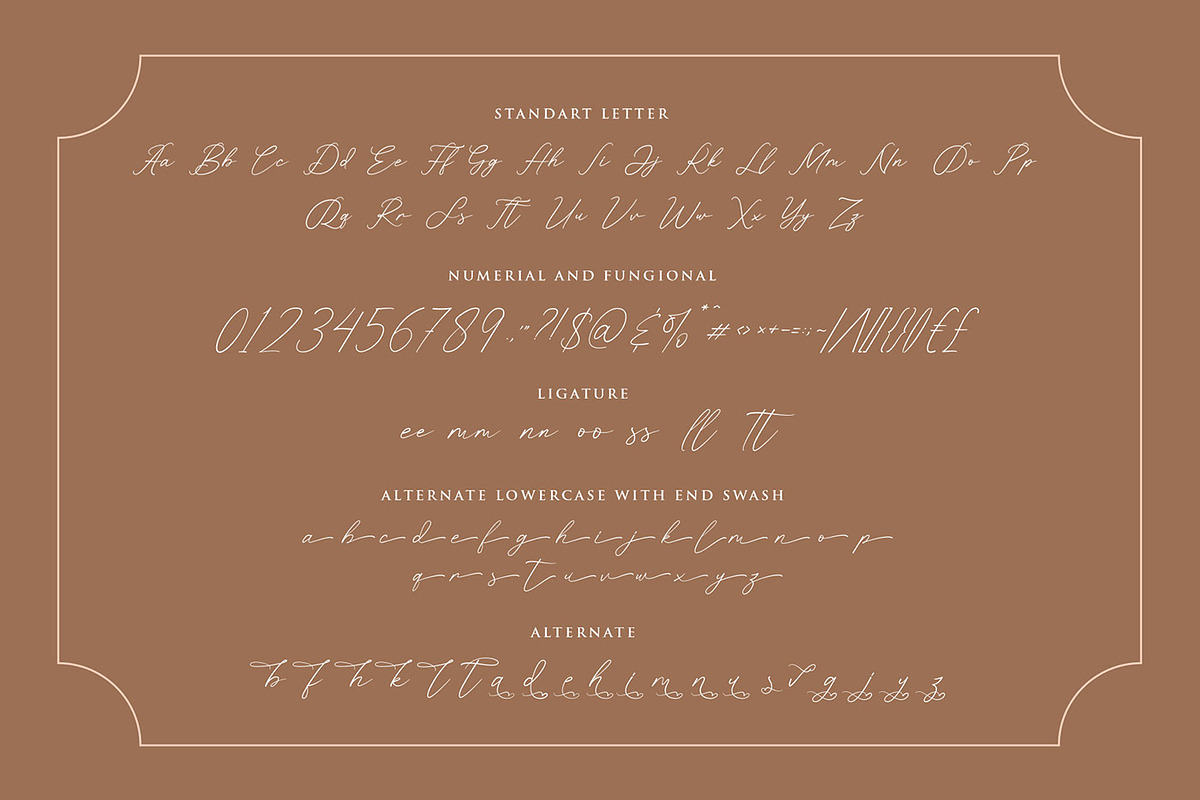 Oriella - Luxury Handwritten Font, a Handwritten Font by RantautypeStudio (Photo 11 of 13)
