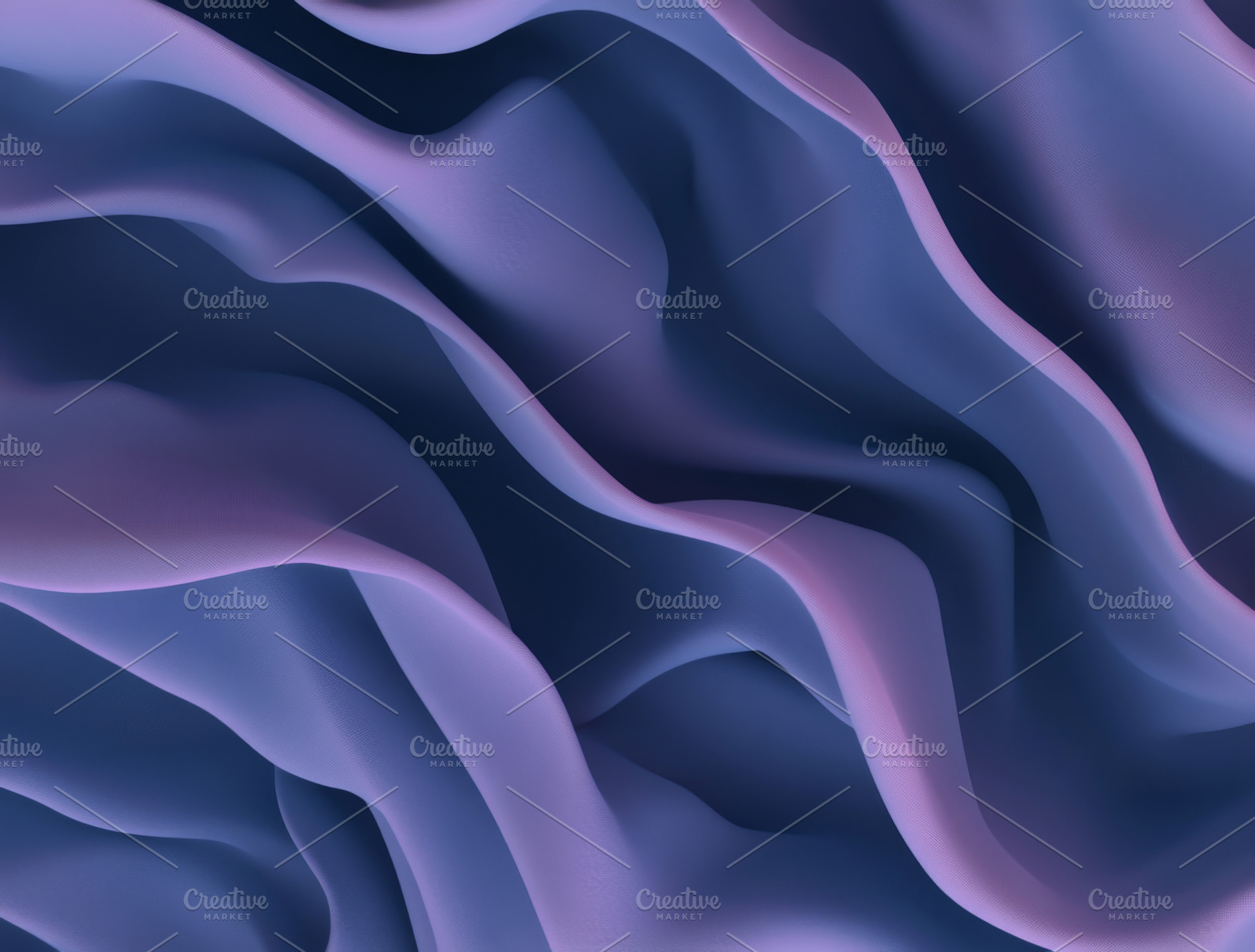 Deep purple futuristic velvet waves, a Photo by Dvoevnore photos