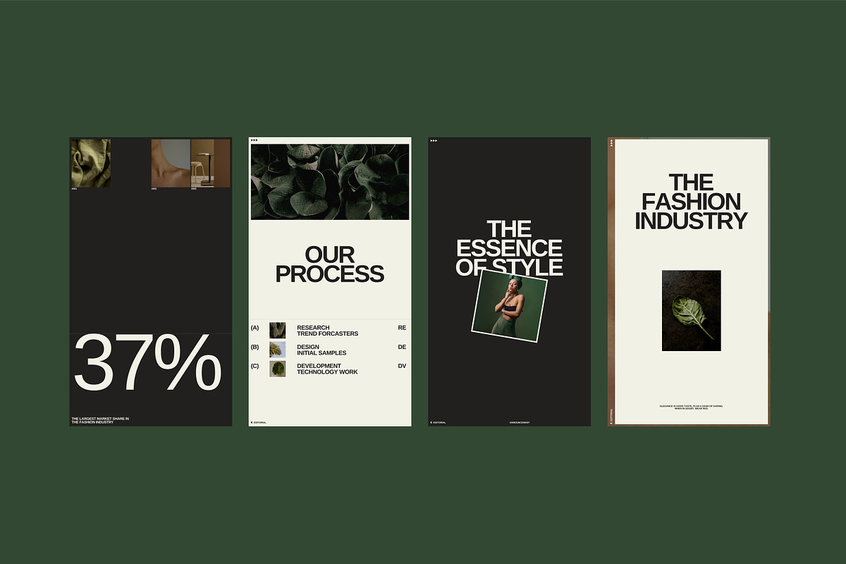 Editorial Templates (Canva & PSD), a Social Media Template by at.studio (Photo 7 of 7)