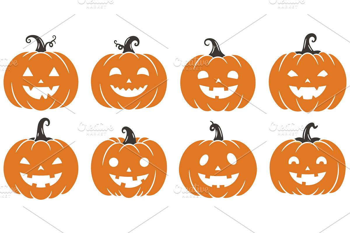Halloween jack o lantern pumpkin, a Seasonal Illustration by Yayasya (Photo 1 of 3)