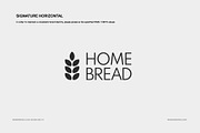 Home Bread Brand Bakery, Pastry Logo, a Branding & Logo Template by Bordo (Thumbnail 6 of 11)