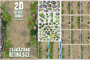 Desert Jungle Game Background, an Object Graphic by Beatheart Creative Studio (Thumbnail 8 of 14)