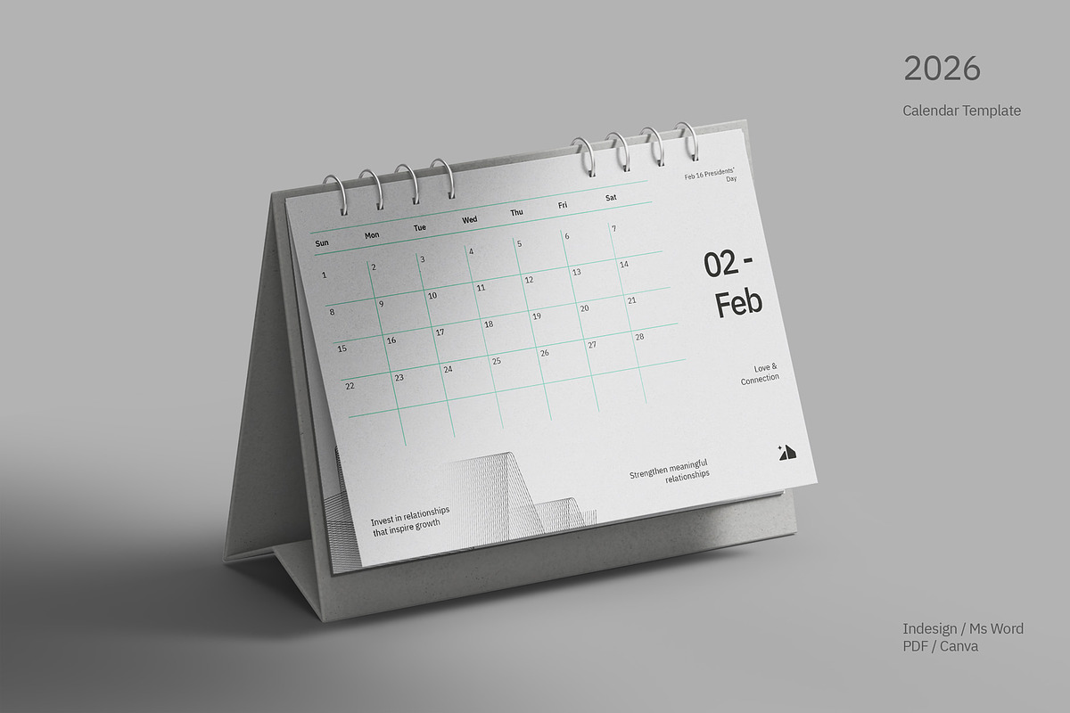 2026 Calendar Template - Civeel preview 2