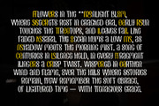 Echolette Breeze - Playful Condensed, a Sans Serif Font by Afkari Studio (Thumbnail 7 of 9)