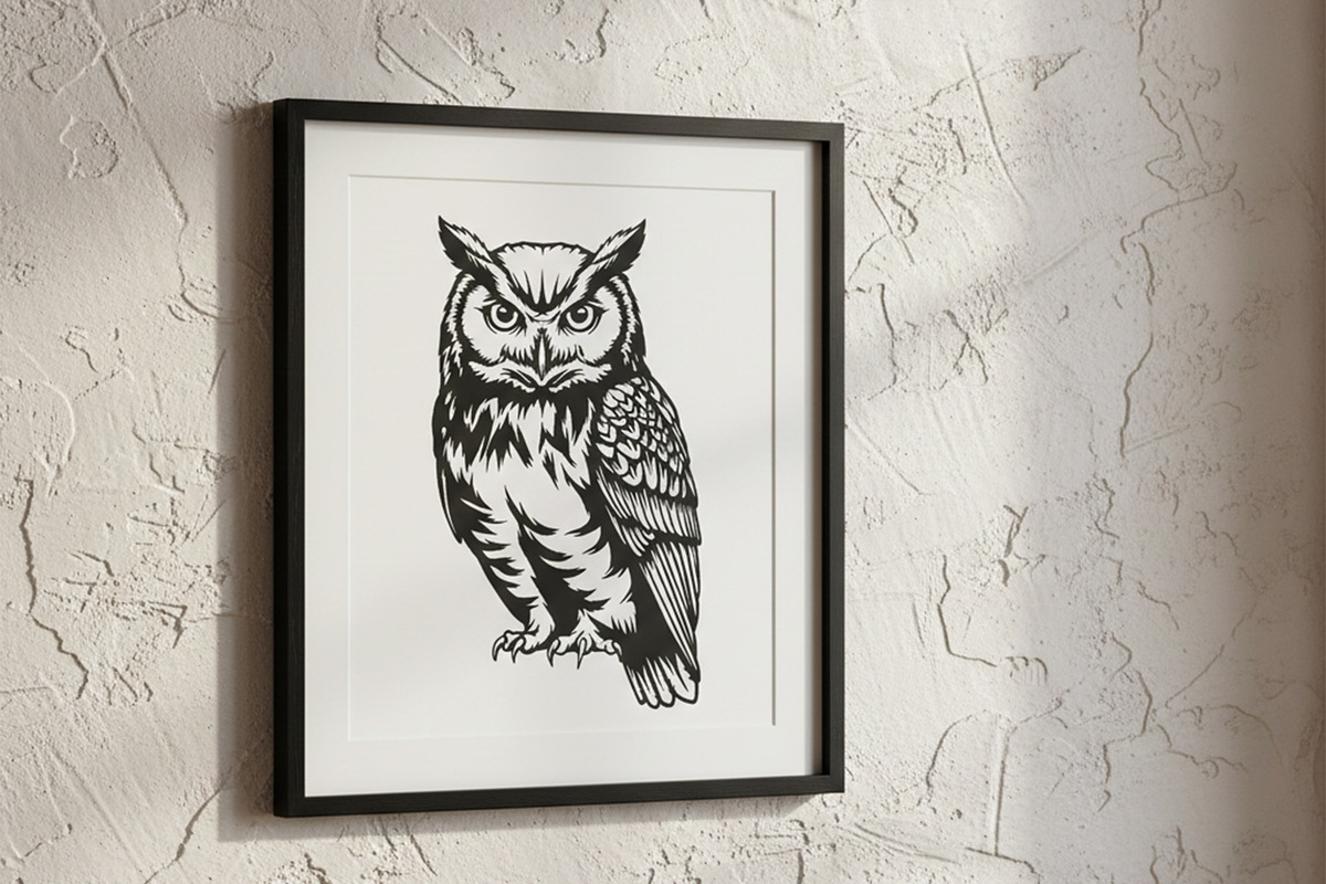 Owl Illustration Pack, an Animal Illustration by Tekuni (Photo 9 of 12)