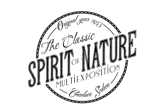 Theclassic Hipster Logo