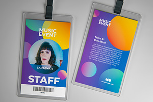 ID Card Badge - Sanjose