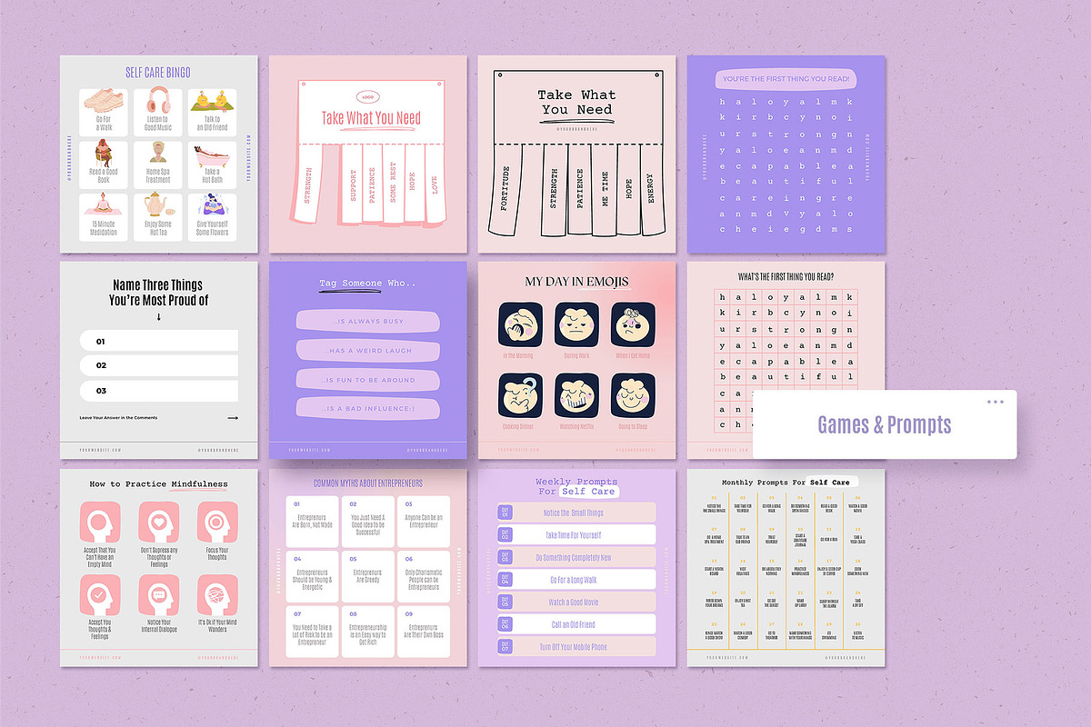 Energetic Instagram Templates CANVA, a Social Media Template by AndrewPixel (Photo 19 of 27)