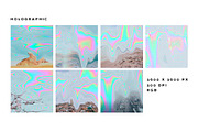 Holographic Glitch Abstract Textures, a Texture Graphic by Marie T (Thumbnail 5 of 8)