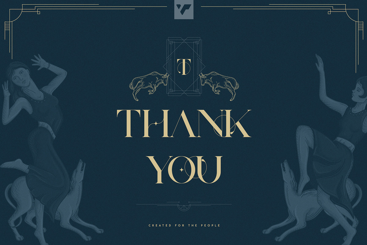 Art Deco Collection - Fonts, Vectors, a Serif Font by VP Fonts (Photo 23 of 23)